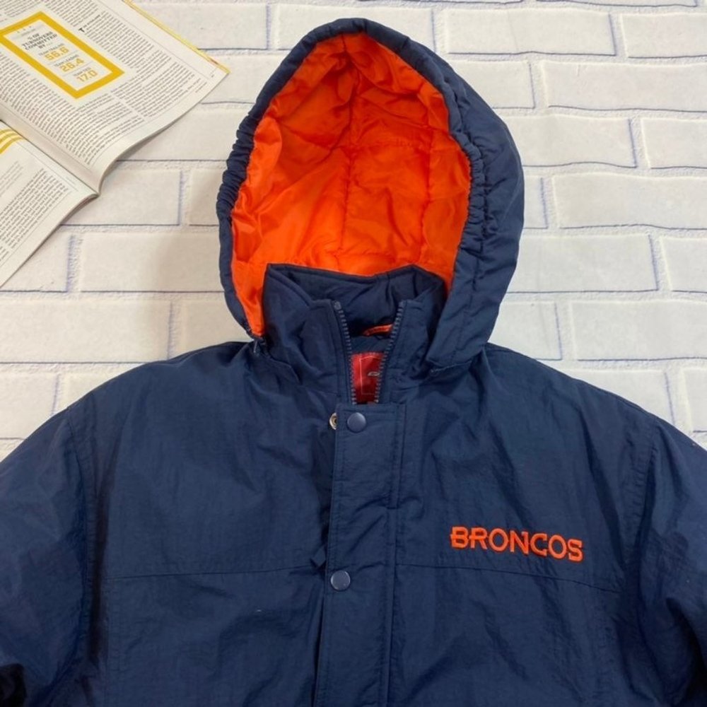 NFL Denver Broncos Vintage Reebok Jacket Youth - Picture 6 of 12